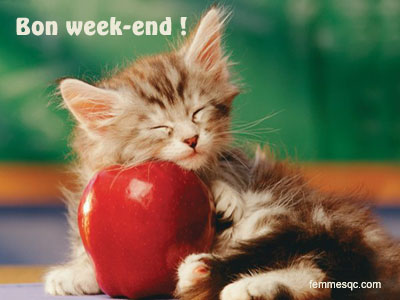 Bon week-end!